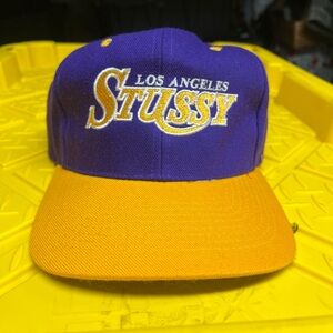 Stussy Mens cap lakers Los Angeles